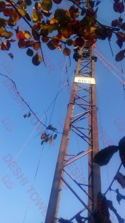 135kv overhead line tower